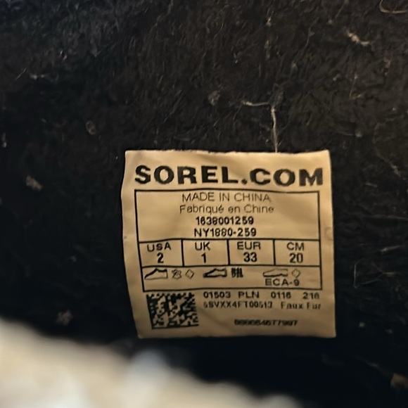 Sorel Kids’ Waterproof Insulated Fleece Boot, 2 - Picture 6 of 9